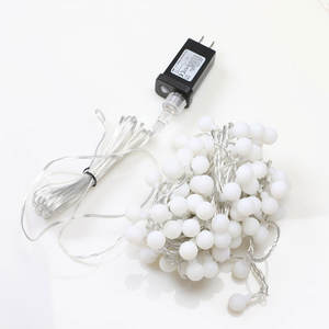 En plein air <span class=keywords><strong>Guirlande</strong></span> Blanc Chaud Imperméable À L'eau 10m 100 led De Noël Arbre Décoratif Fée Lumière Mini LED Globe Chaîne de Boule de Lumière - Product Image 1