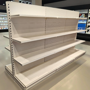Aanpasbare Heavy-Duty Supermarkt <span class=keywords><strong>Rack</strong></span> Voor Winkel <span class=keywords><strong>Display</strong></span> Metallic Kruidenierswinkel Gondel Fabriek Prijs Voor Supermarkt Winkel - Product Image 2