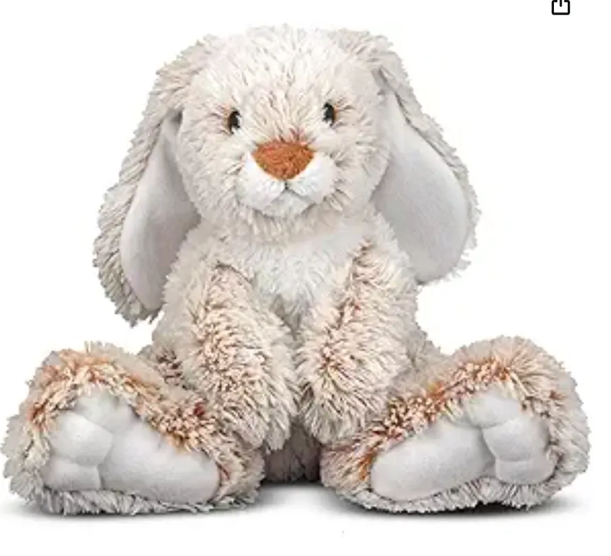 Personalización Soft stufferd Bunny Rabbit Animal Toys Cute Rabbit Dolls Juguetes de peluche para niños Regalos de cumpleaños