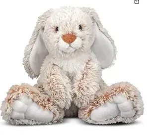 カスタマイズソフトスタッファードバニーウサギ動物のおもちゃかわいいウサギの人形子供のためのぬいぐるみ誕生日プレゼント