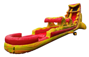 Trượt <span class=keywords><strong>n</strong></span>ước bơm hơi khổng lồ ngoài trời với <span class=keywords><strong>Slide</strong></span> mở rộng để mở khóa chiều cao ly kỳ với hồ bơi - Product Image 4