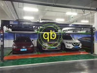 Puzzle multicouche à 2 niveaux équipement d'ascenseur de stationnement de voiture système de stationnement mécanique à deux étages pour garage vertical de moto SUV