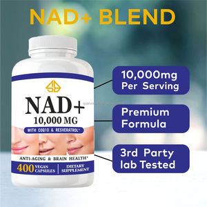 Suplemento de Resveratrol con Coenzima Q10 y NAD+ Liposomal para Aumentar los Niveles de NAD, Salud Antioxidante, 400 Cápsulas para Adultos - Product Image 5