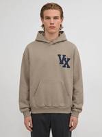 Sweat-shirt haut de gamme avec impression et broderie de logo personnalisés, tissu en coton pur, design minimaliste moderne