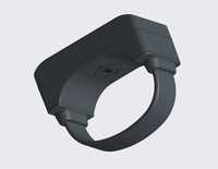Bracelet de cheville GPS étanche IP68 en plastique personnalisé avec fonction SOS et conception anti-démontage pour les détenus en assignation à résidence