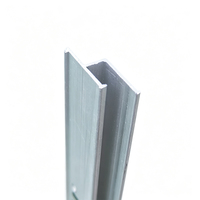 Profilé de cadre de boîte lumineuse en alliage d'aluminium anodisé extrudé OEM pour boîte lumineuse LED murale