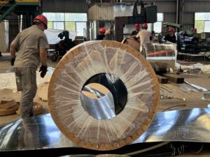 Bobinas de Acero Galvanizado por Inmersión en Caliente, Láminas de Acero Galvanizado Z275, Bobina de Acero Galvanizado - Product Image 1