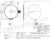 1,80 pulgadas 360*360 QSPI 15 pines LX pantalla Lcd redonda ST77916 unidad IC Lcd módulo TFT LCD pequeño