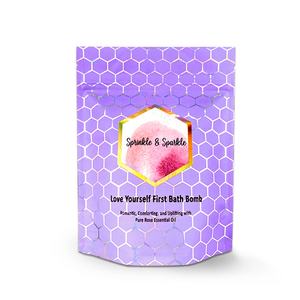 Bolsa holográfica de pie con impresión personalizada con Ziplock reutilizable Material PE de grado alimenticio para bolsa de embalaje de plástico de caramelo - Product Image 4