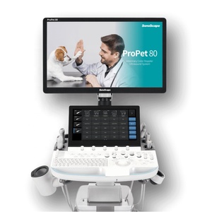 Échographe vétérinaire hospitalier avec TDI TEE Cardiaque MQA SonoScape ProPet 80 pour l'imagerie diagnostique myocardique des petits animaux - Product Image 1