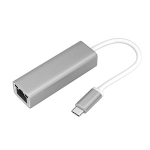 Adaptador Hub USB 3.1 Tipo C a RJ45 Lan 1000M Ethernet <span class=keywords><strong>Guanchen</strong></span> GC-I02 para Macbook con Lámpara LED - Product Image 2