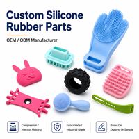 Pièces en caoutchouc silicone sur mesure, produits moulés avec précision basés sur un dessin ou un échantillon, vente en gros, directement de l'usine, OEM ODM
