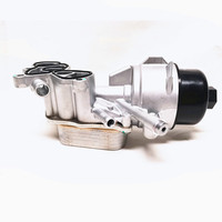 Nouveau Bloc Refroidisseur d'Huile Moteur avec 1103T5 et 1612565980 pour Peugeot 308 508 3008 RCZ Citroën C4 Picasso C5 DS Support de Filtre à Huile