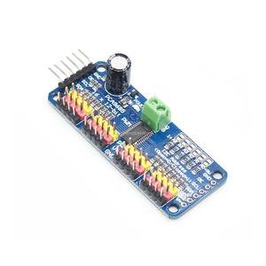 Module de commande de servomoteur DIY pour Raspberry Pi, interface I2C, pilote PWM/servo 16 canaux 12 bits WAVGAT <span class=keywords><strong>PCA9685</strong></span> - Product Image 3