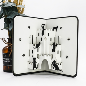 Tarjeta <span class=keywords><strong>de</strong></span> Graduación 3D con Diseño <span class=keywords><strong>de</strong></span> Piano, Tarjeta <span class=keywords><strong>de</strong></span> Felicitación Creativa con Sobre para Navidad y San Valentín - Product Image 1