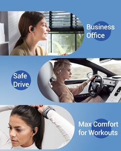 Casque de sport <span class=keywords><strong>sans</strong></span> <span class=keywords><strong>fil</strong></span> de bonne qualité Lecteur moyen portable Téléphone portable Écouteurs à oreille ouverte - Product Image 3