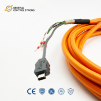 Kabel Daya Motor Servo untuk Industri, Kabel PVC yang Dioperasikan Pabrik, Kompatibel dengan Siemens, Mendukung ODM/OEM
