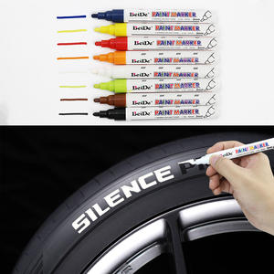 <span class=keywords><strong>Pennarello</strong></span> per vernice permanente a base di olio con <span class=keywords><strong>punta</strong></span> <span class=keywords><strong>media</strong></span> da 3mm ad asciugatura rapida e impermeabile - Product Image 2