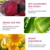 Crème pour le visage au rétinol raffermissante anti-âge à la vitamine A de betterave biologique de marque privée