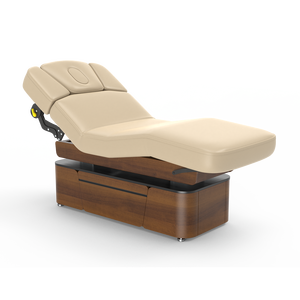 Lynn-Heaven Meubles de salon de luxe Zingana Placage Réglage électrique Visage Cosmétique Beauté Massage Lit SPA Table de traitement - Product Image 2