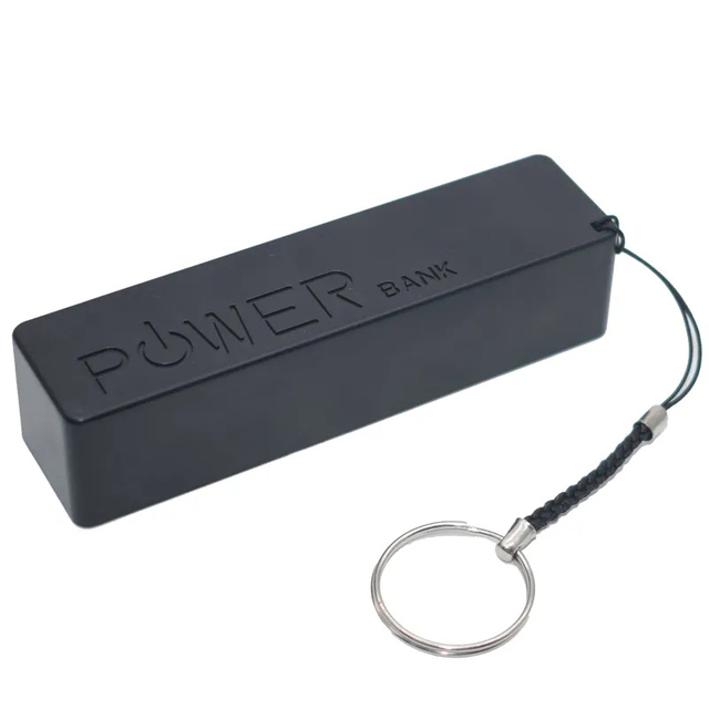 ROBOT USB Power Bank Case Kit 18650 Battery Charger DIY Box Shell Kit Black