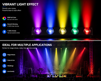 Tira de luz LED COB RGB de 5x30W 150W con lente de panal de abeja, píxel DMX512, CRI Ra90, AC100-240V, para bar, escenario, iluminación de pared, efecto de teñido y flash para discoteca