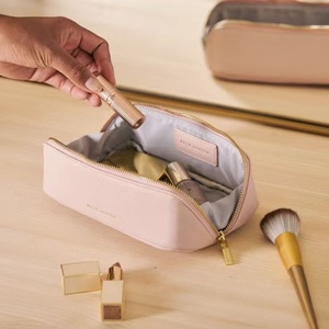 PU Leather Cosmetic Bag <b>Underwear</b> and Cosmetics <b>Storage</b> Zipper Resin Makeup Bags Portable <b>Storage</b> Bag for Travel Women - Product Image 3