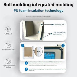 Nevera Portátil con Grifo, Gran Capacidad para Almacenar Alimentos, Tanque de Almacenamiento de Agua Portátil - Product Image 4