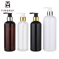 Flacon pompe en PET transparent de 30/50/100 ml pour sérum de soin, shampoing, huiles de massage, masques faciaux - Rechargeable et vide
