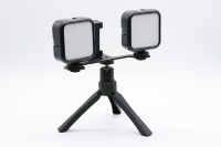 Kit d'éclairage vidéo LED manuel en métal pour photographie dentaire, éclairage oral, caméra de téléphone portable, studio, maison, salon, hôpital