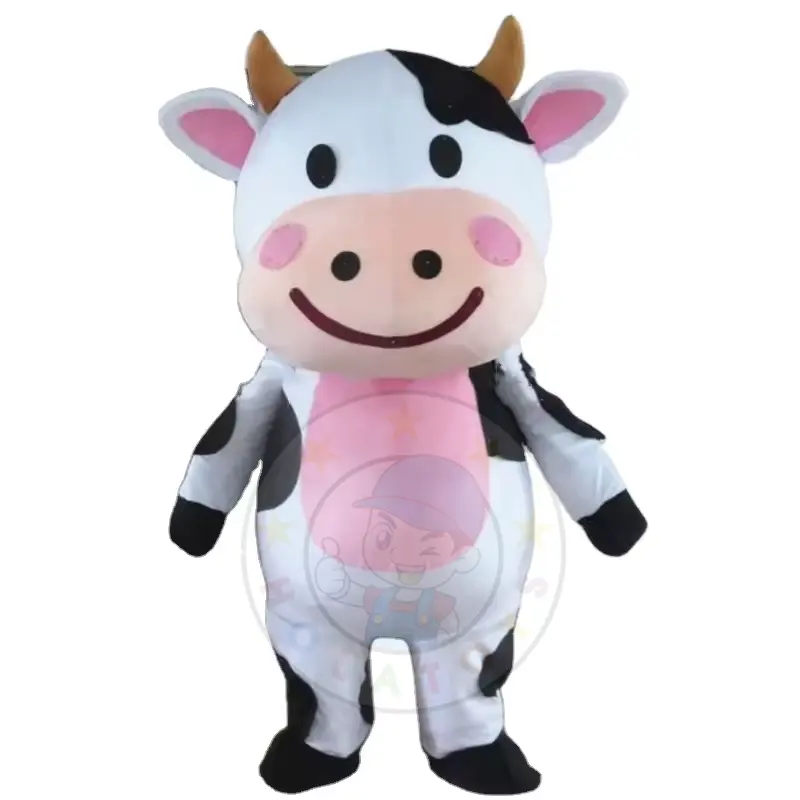 Costumes de mascotte de vache grasse/costumes de vache cosplay