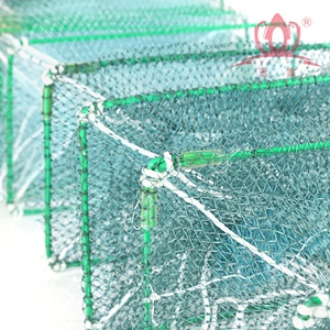 Bán trực tuyến của <span class=keywords><strong>nylon</strong></span> có thể gập lại nổi cá nuôi lưới cho nuôi trồng thủy sản cua lồng bẫy cá rô phi nuôi cá biển - Product Image 6