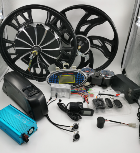 Electric Bike Hub Motor Inverter Converter Controller Battery case Kit From China
