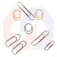Clips en métal multifonctionnels très populaires de 15/50/100 mm pour organiser les papiers au bureau, à l'école et à la maison