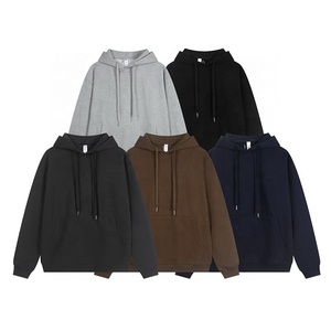 <span class=keywords><strong>Felpa</strong></span> <span class=keywords><strong>con</strong></span> <span class=keywords><strong>Cappuccio</strong></span> Oversize da <span class=keywords><strong>Uomo</strong></span> Personalizzata Stile Aol0 in Cotone <span class=keywords><strong>con</strong></span> Ricamo, Tinta Unita - Product Image 5