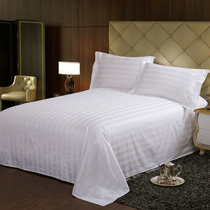 3Cm Streep Laken Sets Beddengoed Groothandel Katoen Zachte Lakens Set Hotel Voor Bedden 4 Stuks - Product Image 4