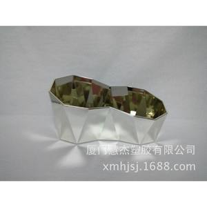 Boîtes de rangement en plastique électroplaqué or, capacité 18L, pour sel de bain d'hôtel et articles divers quotidiens - Product Image 4