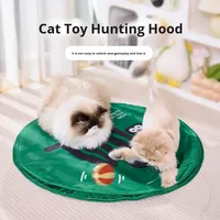 Nouveau jouet pour chat KIMPETS avec logo imprimé, balle électrique interactive pour la chasse, jouet automatique pour animaux de compagnie, outil anti-ennui auto-amusant