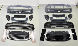 Kit <span class=keywords><strong>de</strong></span> carrocería para Range Rover Vogue 2023 + Upgrade SV Look (negro y plateado) - Product Image 6