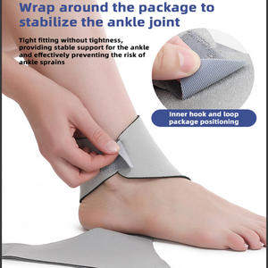 Calcetines Deportivos Ligeros para Baloncesto, Fútbol, Correr, Transpirables, Presurizados, con Protección Fija para la Articulación del Tobillo, Anti-Esguinces - Product Image 3