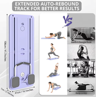 Plateforme de Pilates multifonctionnelle écologique, durable et portable pour la musculation du tronc et des abdominaux à domicile