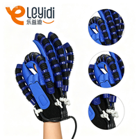 Gant de thérapie intelligent à miroir électrique Leyidi, exosquelette de doigt, appareil d'exercice de la main, certifié CE, rechargeable par USB, tailles S/M/L/XL, pour AVC