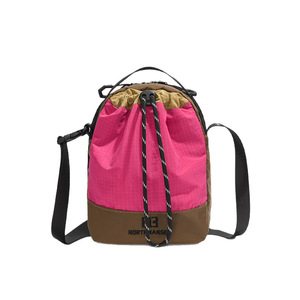 Sac seau décontracté en nylon ultra-léger avec fermeture éclair, multifonctionnel, petit sac à bandoulière réglable unisexe - Product Image 3