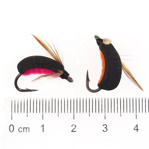 Cá chép câu cá Zig Bug Fly boatman Pop Up côn trùng bắt chước Bọ Cánh Cứng giống như ruồi câu cá thu hút cho Giàn Khoan Tóc máy bay trực thăng Combi Giàn Khoan - Product Image 2