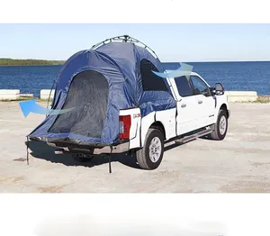 便携式防水皮卡床帐篷皮卡车顶户外野营帐篷