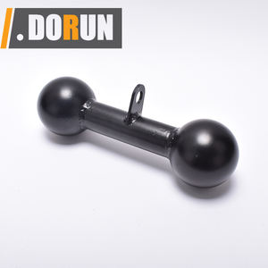 มือจับสำหรับออกกำลังกายแขนมวยปล้ำ,กล่องดึงข้อมือแบบสวมมือและแขนกล่องลูกกลิ้งข้อมือรูปกระดูกสุนัขพร้อมห่วงเกี่ยวนิรภัย - Product Image 3