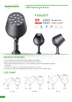 Lampe LED d'extérieur pour jardin, éclairage de chemin, luminaire décoratif pour rue, aménagement paysager et parc, projecteur et éclairage d'ambiance