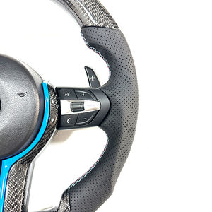 Volant B-M-W e90 pour <span class=keywords><strong>BMW</strong></span> <span class=keywords><strong>320i</strong></span> 335i e90 e91 e92 e93 m3 série 3 coupé berline en Fiber de carbone Volant Lenkrad - Product Image 3
