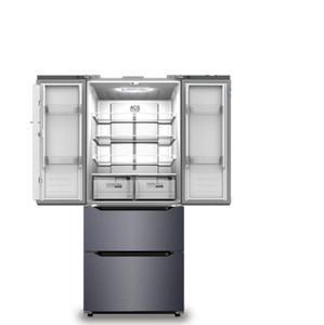 Réfrigérateur domestique multi-portes de 418 litres, grande capacité, quatre portes, style français - Product Image 4