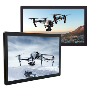 Nhiều cổng kỹ thuật số biển hiển thị trong nhà treo tường 1 năm bảo hành màn hình cảm ứng <span class=keywords><strong>kiosk</strong></span> 2*5W loa lớn trung tâm mua sắm - Product Image 2